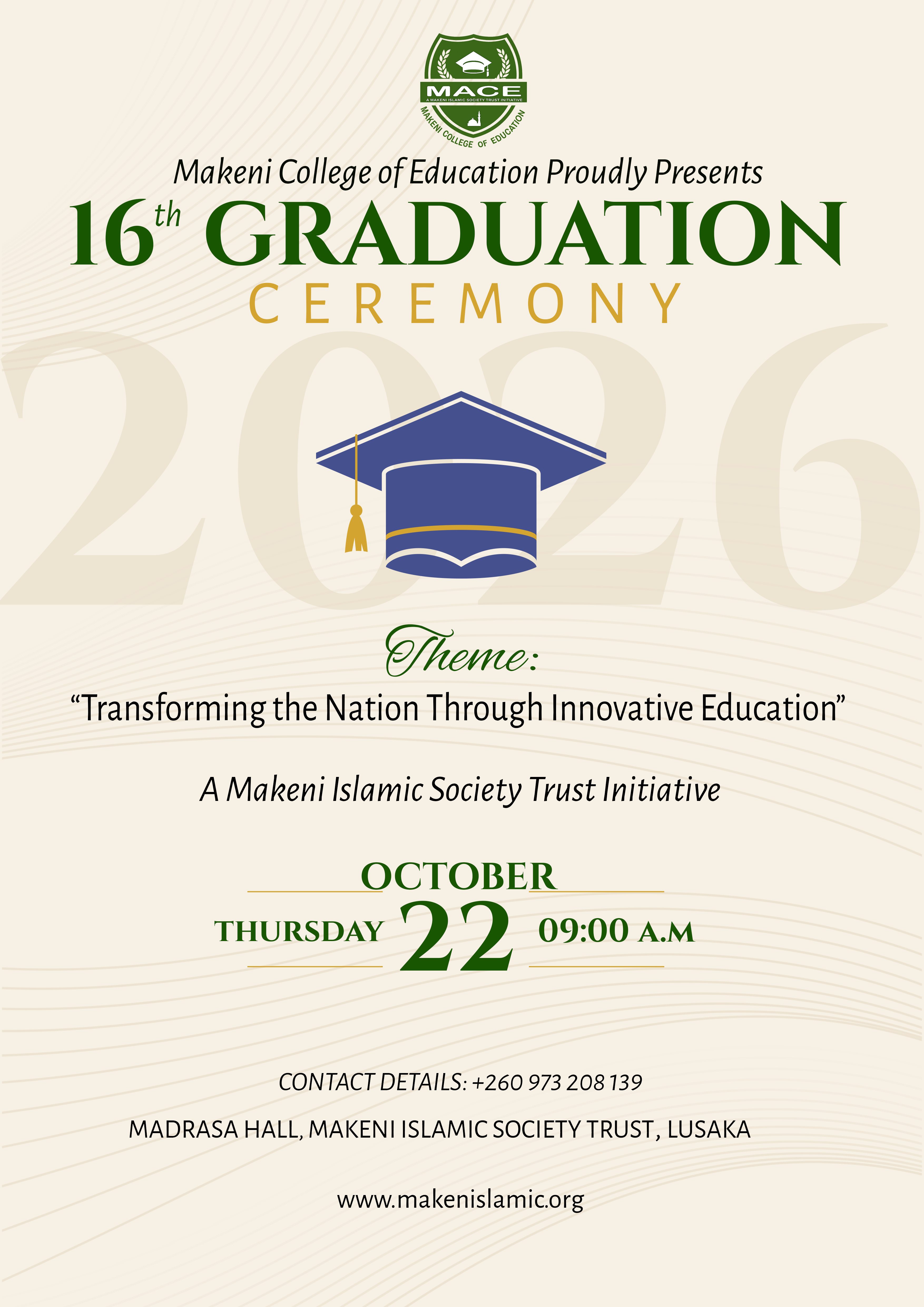 16th Graduation Ceremony